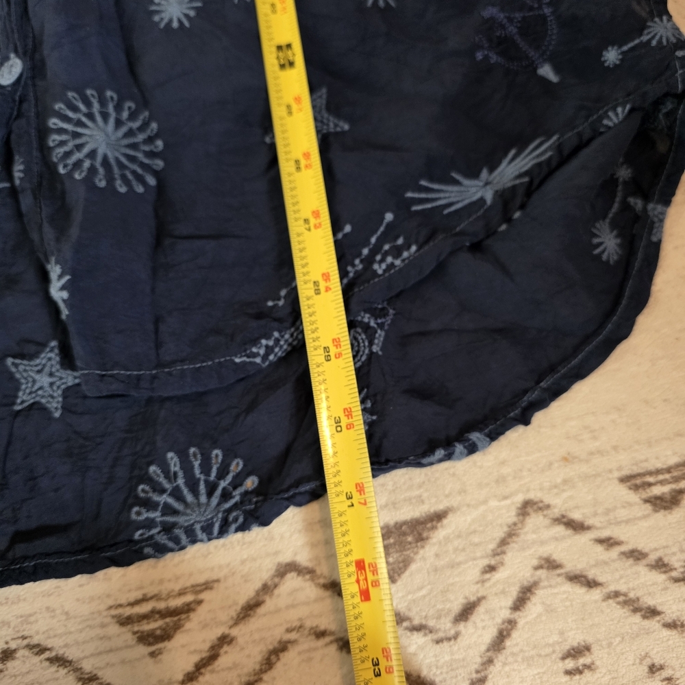 Johnny Was Boho Artisan Celestial Ceres Tunic Size Small - Picture 9 of 10